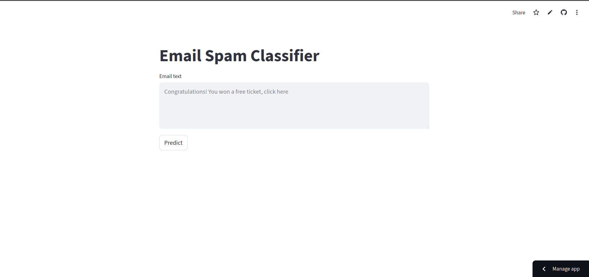 Email Spam Classifier - Image 2