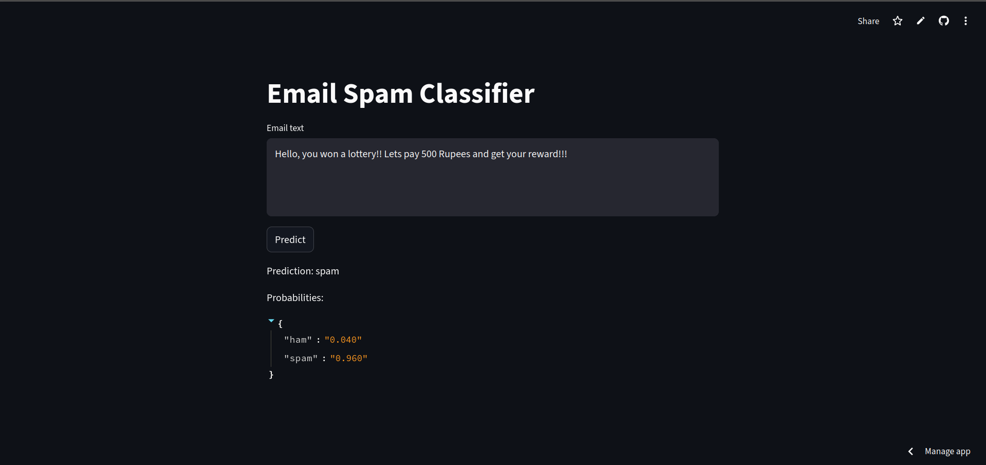 Email Spam Classifier - Image 3